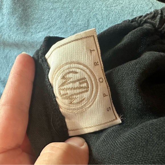 Vintage culotte linen pants - Picture 6 of 7